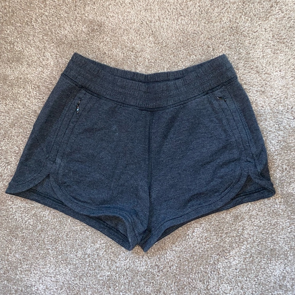 Grey Lululemon lounge shorts